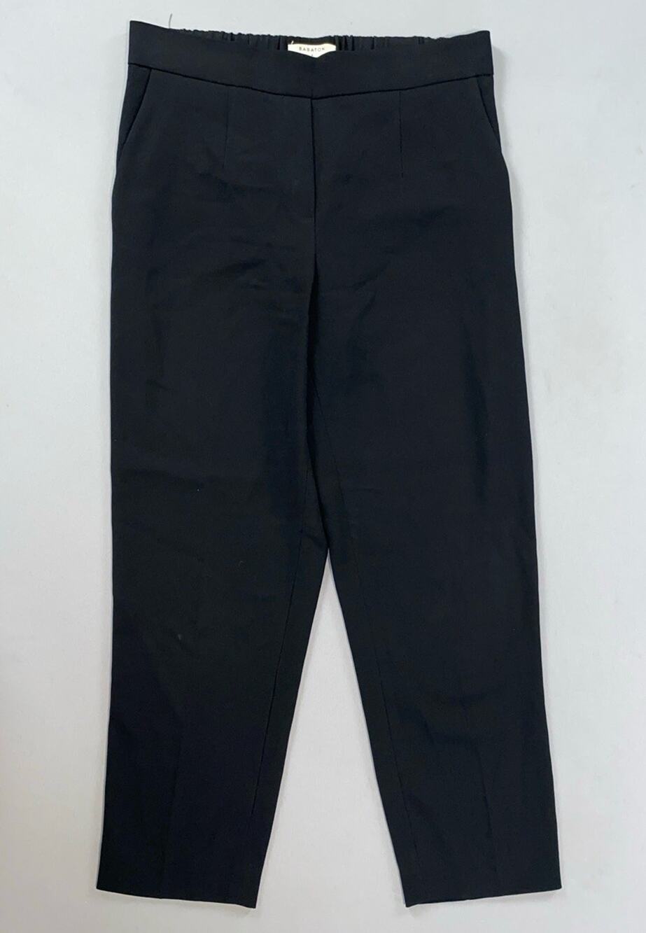 Babaton Aritzia SBC1-6508-29 Women's Conan Crepe Flex Waist Pants. Black. 6, EUC